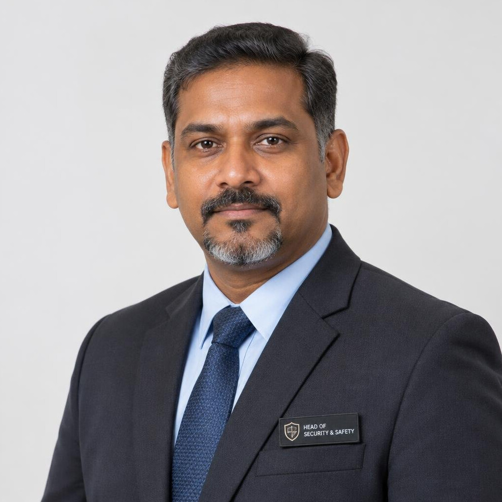 Portrait of an Indian man in a suit jacket
